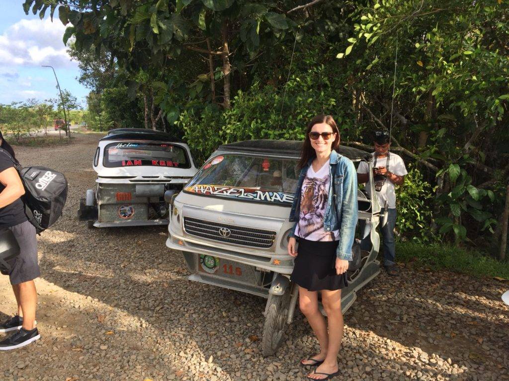 Philippines tricycle transportation from El Nido airport