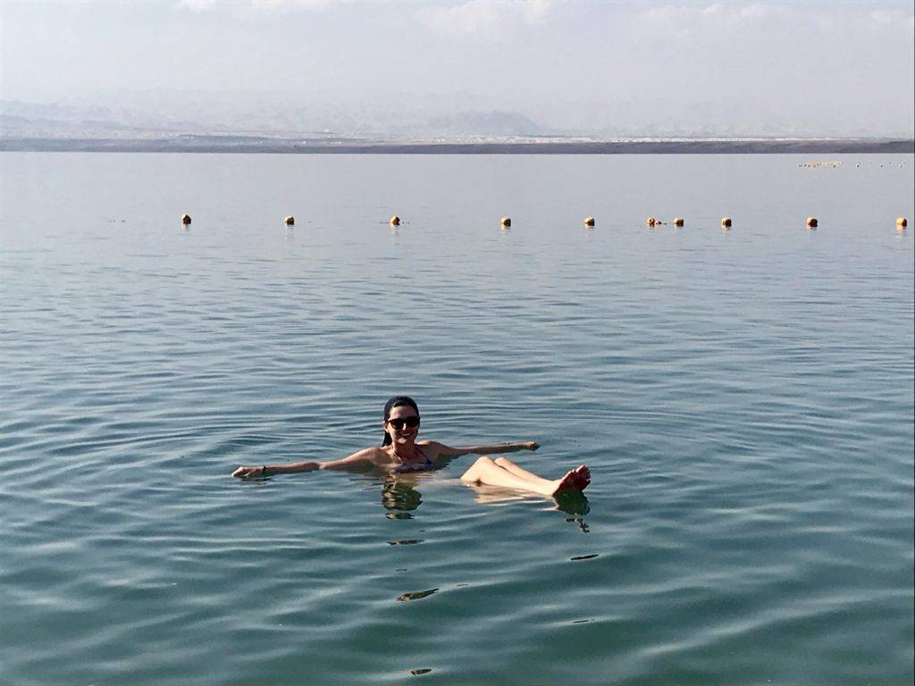 Places to visit in Jordan #3 - Floating in the Dead Sea Jordan