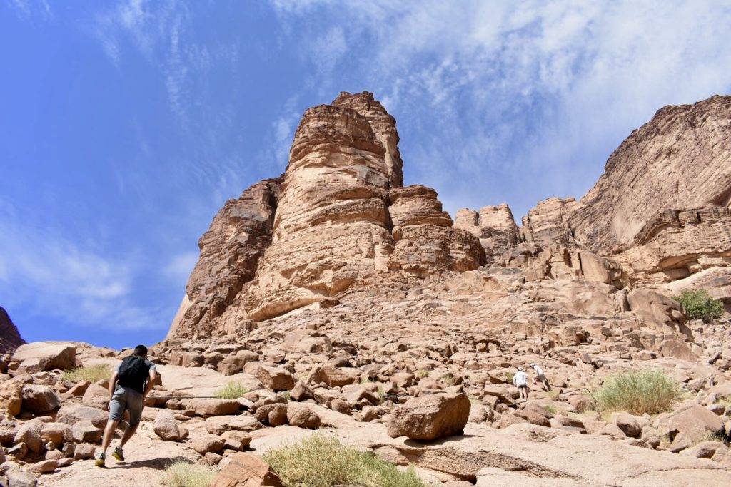 Wadi Rum Camp Guide - Rocky terrain