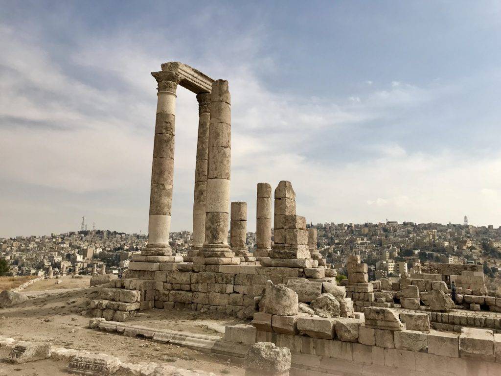 Jordan Itinerary - Amman Citadel Temple of Hercules