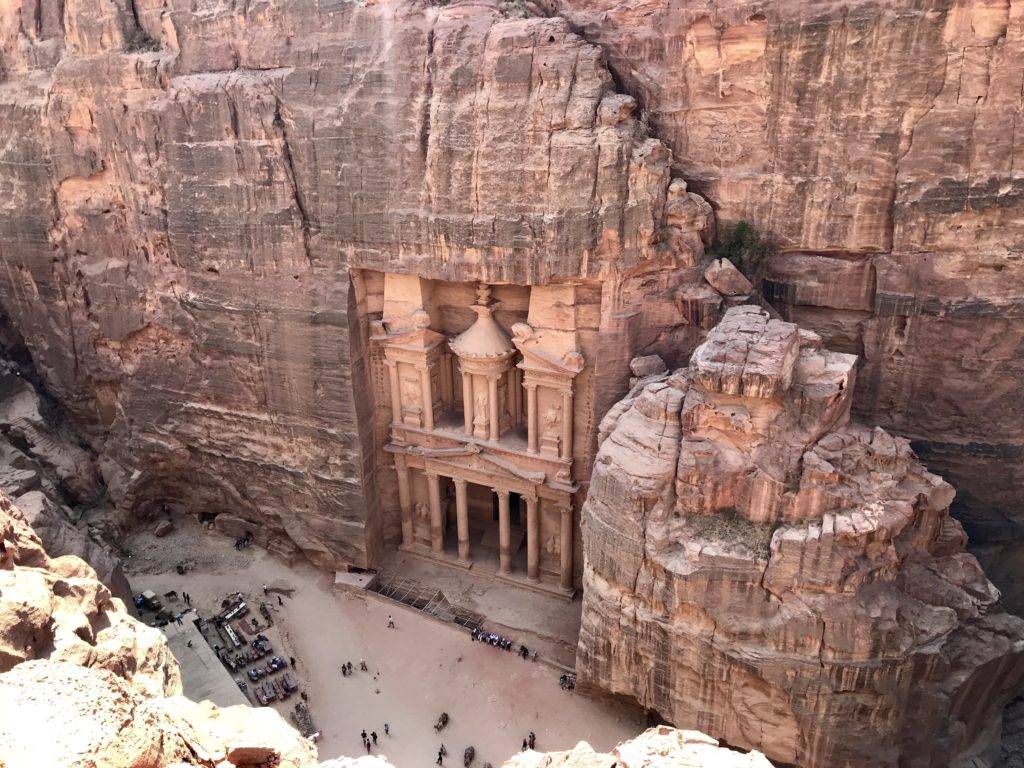 Places to visit in Jordan #1 - Views of Treasury Petra Jordan