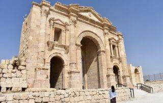 Arch of Hadrian Jerash Jordan
