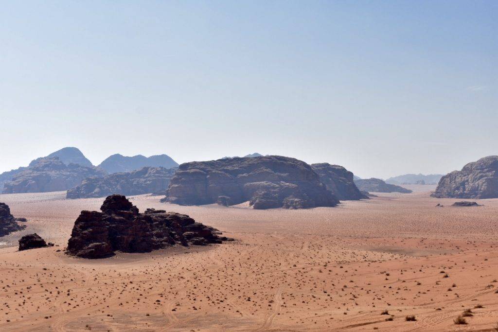Wadi Rum Camp Guide - Desert views