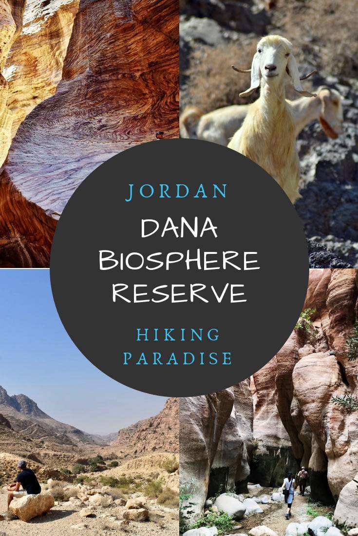 Dana Biosphere Reserve Jordan Hiking | Want to go hiking in Jordan? Read this ultimate guide for visiting Dana Jordan and hiking the Dana Nature Reserve, including the Wadi Dana Trail and Wadi Ghuweir Trail, where to stay in Dana and travel tips.