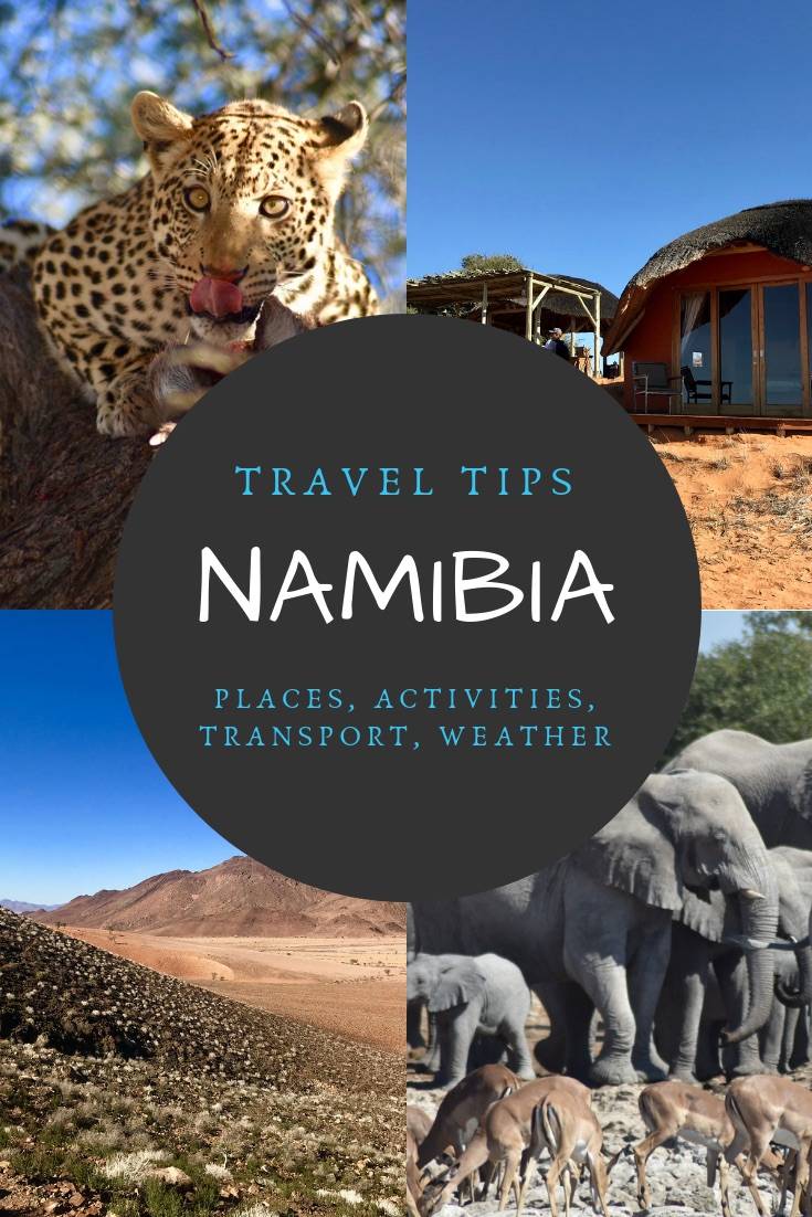 Namibia Africa Travel Guide | A Namibia safari is the trip of a lifetime. These Namibia travel tips will help plan your first Namibia safari. Includes the best things to do in Namibia, Namibia activities, the best time to visit Namibia, Namibia weather, Namibia transport and types of Namibia accommodation.