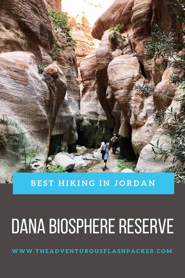 Dana Biosphere Reserve Jordan Hiking | Want to go hiking in Jordan? Read this ultimate guide for visiting Dana Jordan and hiking the Dana Nature Reserve, including the Wadi Dana Trail and Wadi Ghuweir Trail, where to stay in Dana and travel tips.