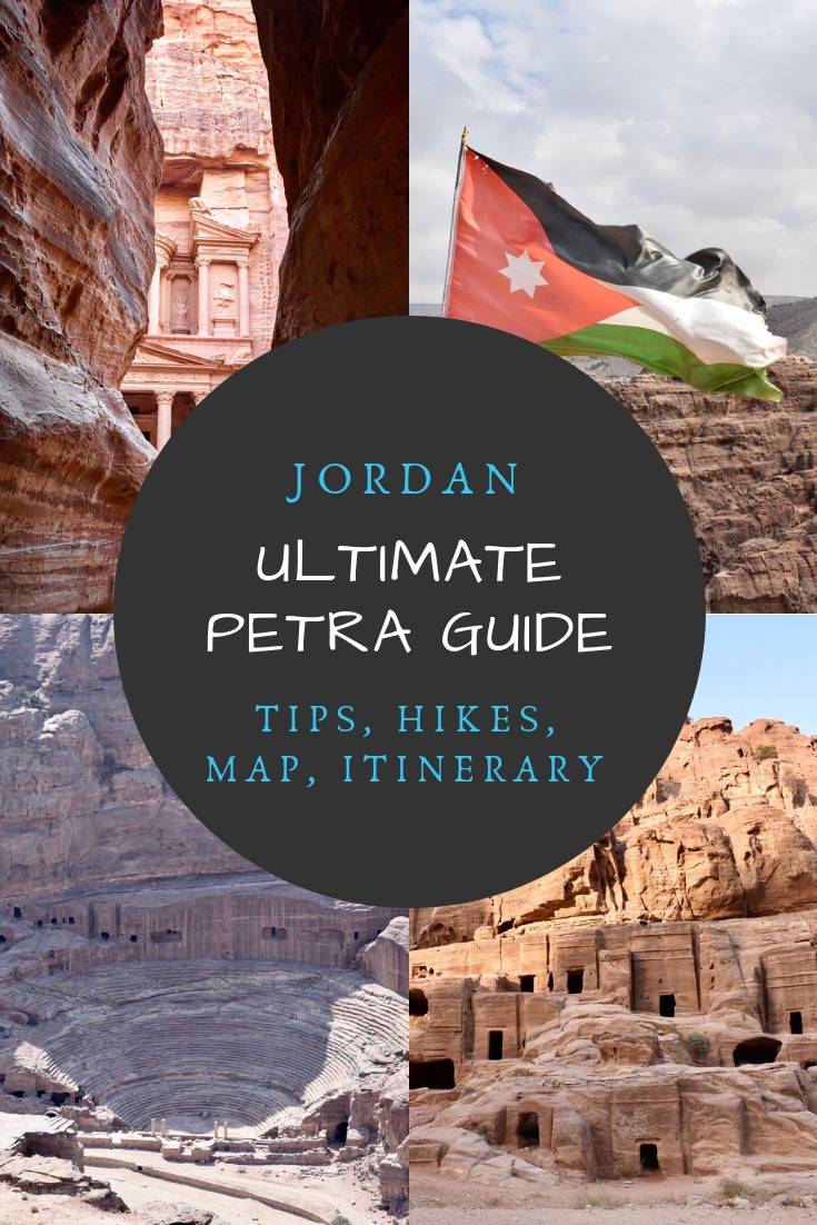 Visit Petra Jordan | Visiting the ancient city of Petra Jordan is an absolute bucket list item. Read this Ultimate Petra Travel Guide for the best Petra temples, best Petra hikes and Petra trails, Petra map and 15 Petra travel tips to maximise your trip, including Petra accommodation. The only guide you need for visiting Petra Jordan!