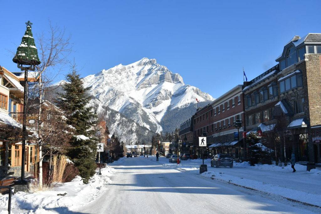 Banff in Winter - Banff Town