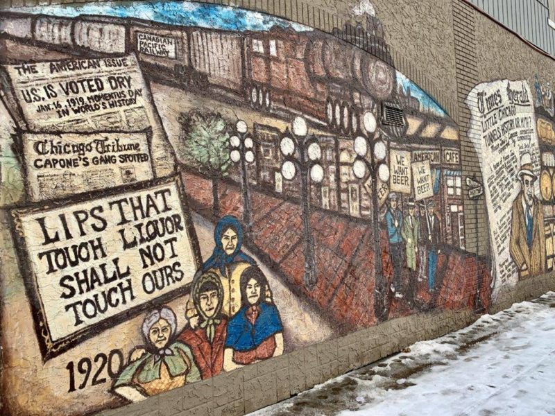 Moose Jaw Murals - Prohibition Mural