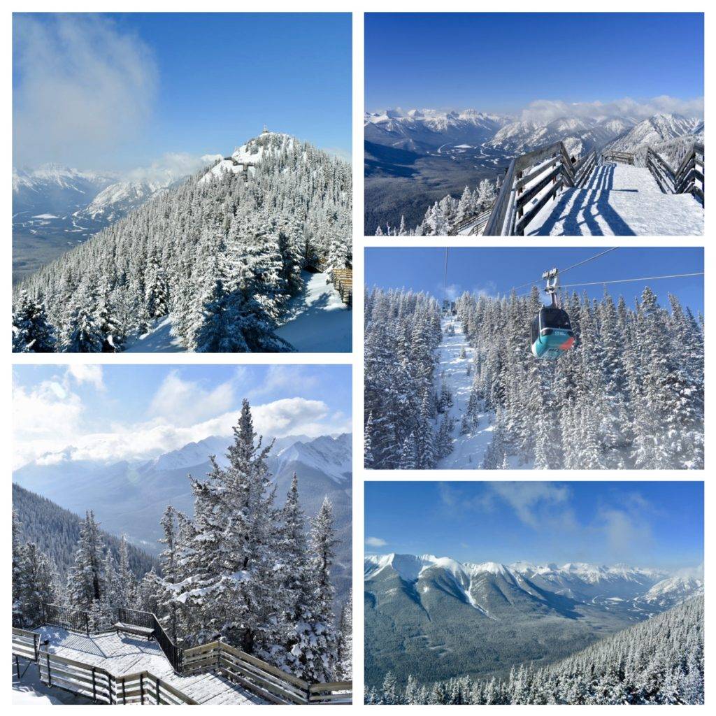 Winter in Banff + Banff Winter Activities - Views from Banff Gondola
