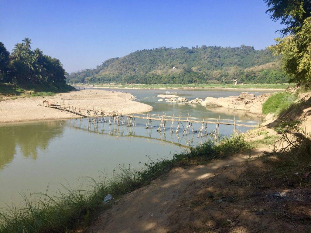 Places to Visit in Laos - Luang Prabang Bamboo Bridge