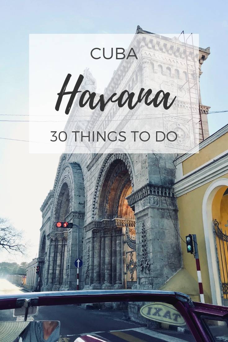 Havana Cuba Things To Do | Havana is one of the most eclectic and atmospheric cities in Latin America. Check out these 30 awesome things to do in Havana Cuba.