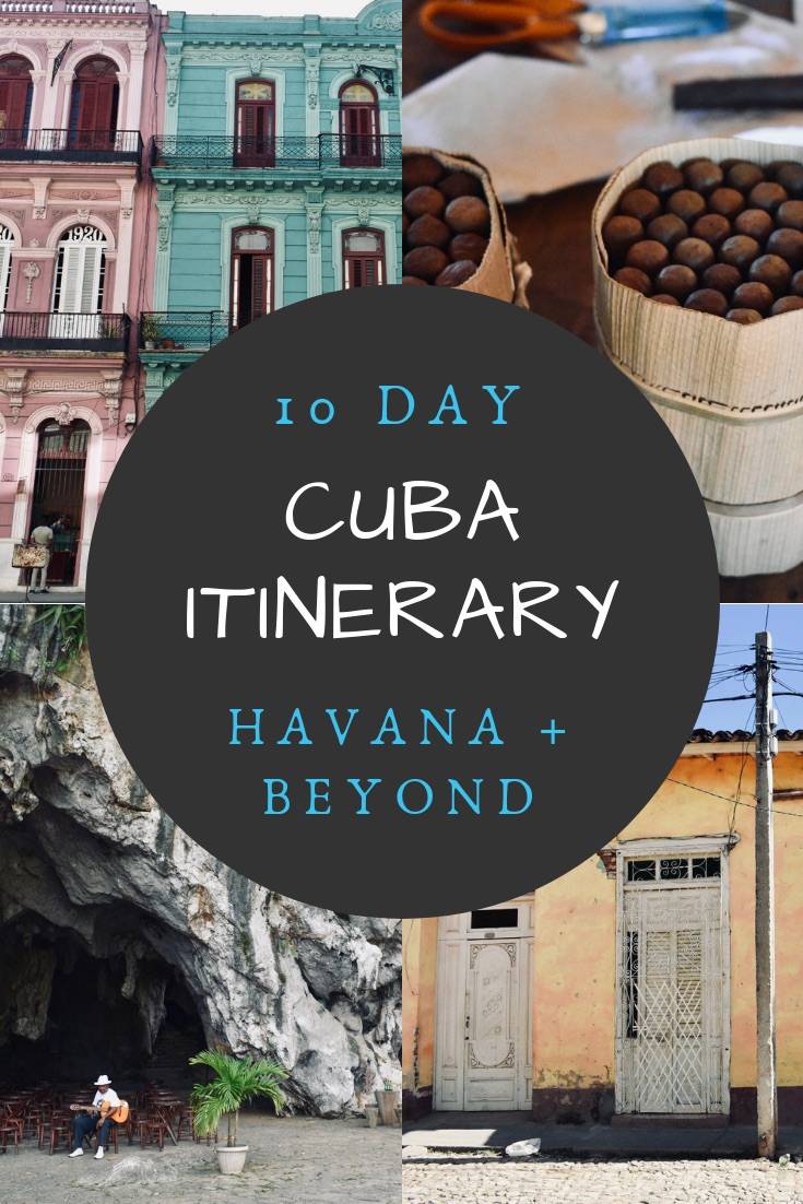 Cuba Itinerary | How to spend 10 days in Cuba. This Cuba 10 day itinerary includes colonial cities, countryside, and revolutionary history. Visit Havana Cuba and beyond! #cuba #cubaitinerary #cubatravel #cubatour