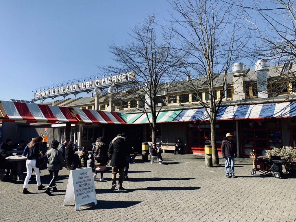 Granville Island Public Market Vancouver Canada