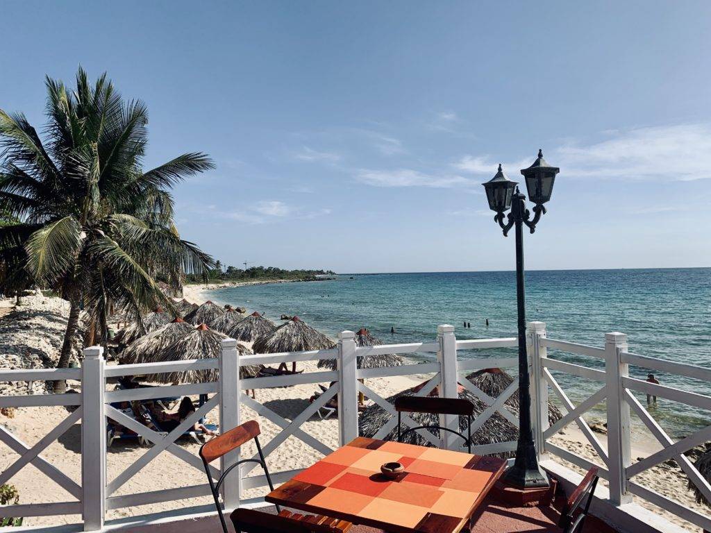Grille Carib, Playa Ancon Beach Trinidad Cuba