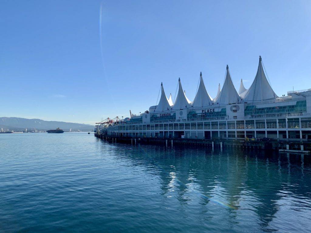 Canada Place building Vancouver waterfront