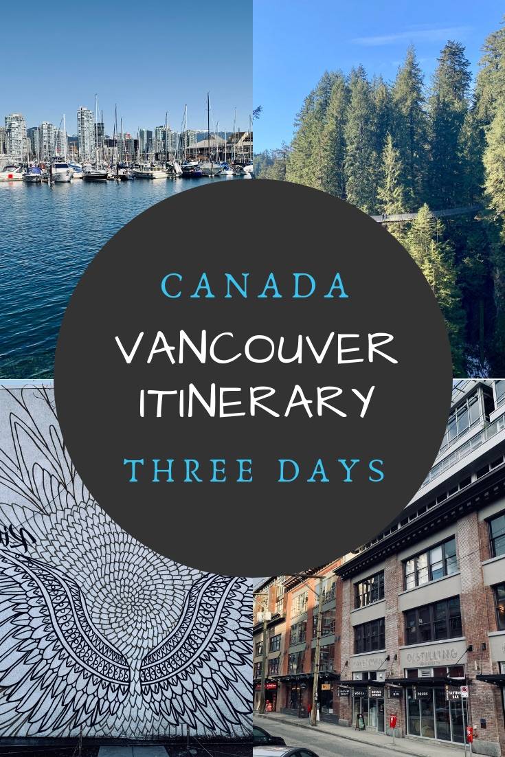 Vancouver Itinerary | How to Spend 3 Days in Vancouver Canada. Explore Stanley Park Vancouver, take a Vancouver bike tour, do a Vancouver walking tour through Vancouver’s trendy neighbourhoods, and take a day trip to Grouse Mountain and Capilano Suspension Bridge.