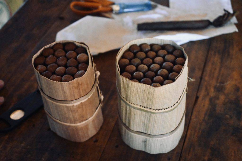 Cigars at tobacco plantation in Vinales Cuba