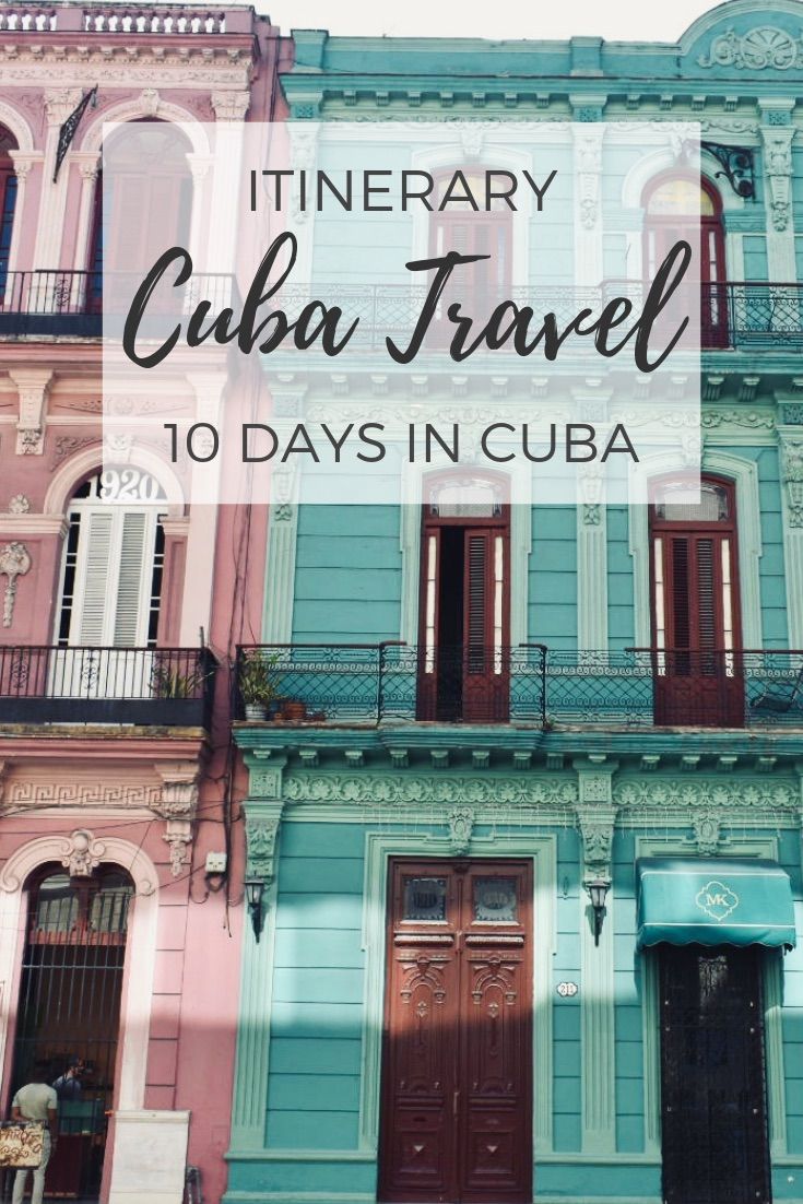 Cuba Itinerary | How to spend 10 days in Cuba, including places to visit in Cuba, things to do in Cuba and transport #Cuba #travelitinerary
