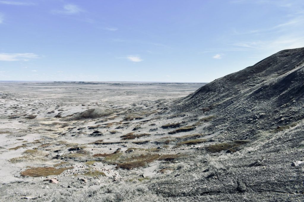 70 Mile Butte Trail Grasslands National Park Saskatchewan Canada