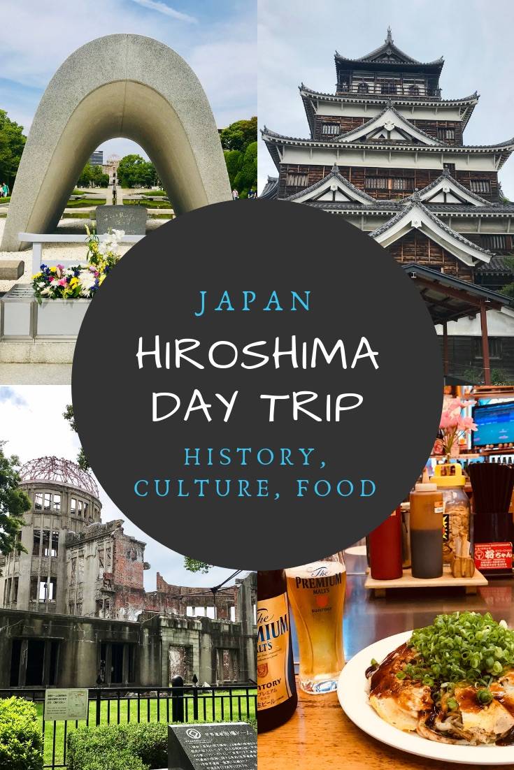 Hiroshima from Osaka | Take a day trip to Hiroshima Japan, the site of the world’s first atomic bomb. Covers what to do in Hiroshima, Hiroshima walking tour and route map for a 1 day Hiroshima itinerary. #japantravel #hiroshimajapan