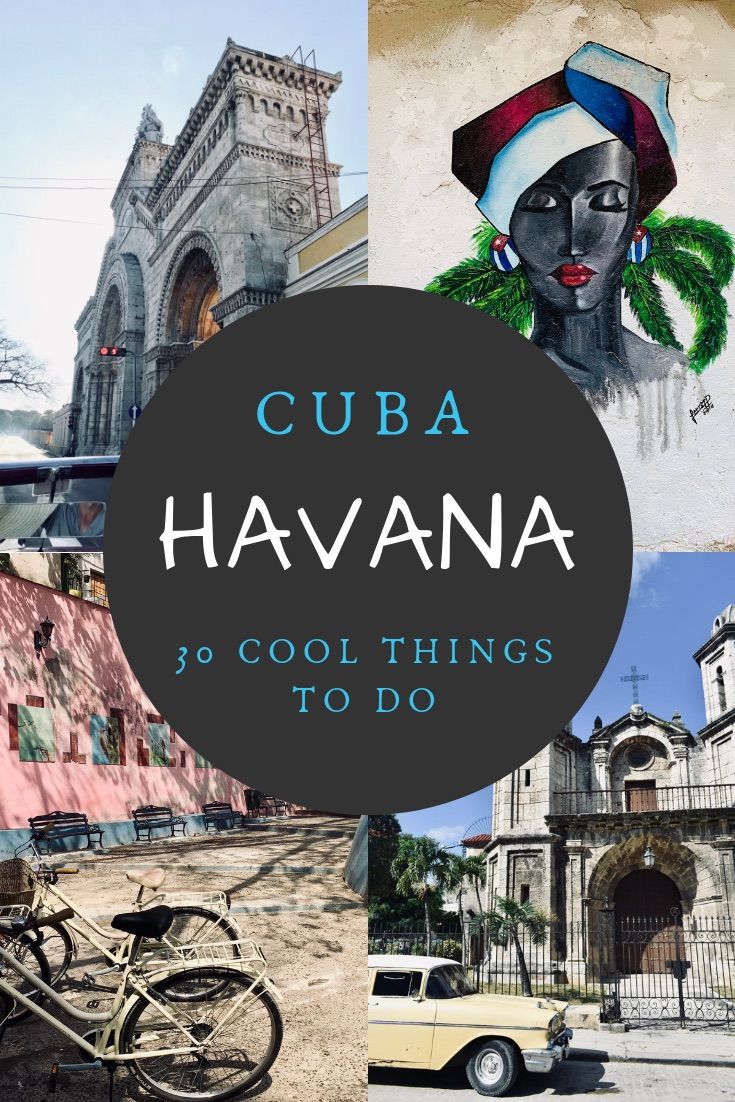 Cuba Havana | Havana Cuba travel. 30 cool things to do in Havana Cuba and best Havana attractions and Havana activities. Save these Havana Cuba things to do for your next trip! #havanacuba #cuba #cubatravel