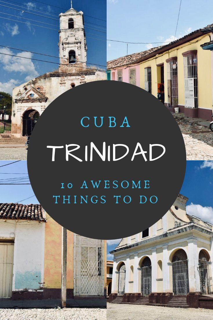 Trinidad Cuba | Trinidad is a beautiful colonial town in Cuba. Check out these 10 fun things to do in Trinidad Cuba for an awesome trip! #cuba #trinidadcuba