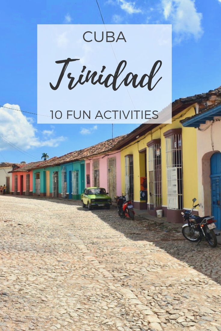 Trinidad Cuba Travel | Best Trinidad Cuba things to do, from colonial architecture to nature reserves. Visit Cuba’s prettiest colonial town! #travel #cubatravel #trinidadcuba