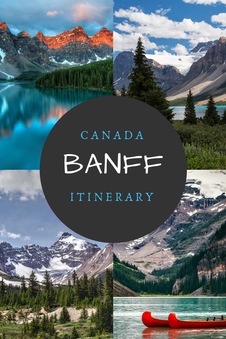 Banff Canada Travel | Banff itinerary for 3 days in Banff | Banff Canada Winter Travel | Banff Canada Summer Travel #banff #canadatravel