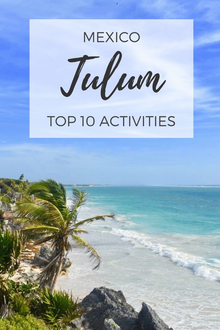 Tulum Mexico Things to Do | Discover all the best Tulum Mexico attractions including Tulum Mexico day trips, Tulum beaches, Tulum cenotes and more! | Tulum Mexico Trip | What To Do in Tulum Mexico #tulum #tulumtravel