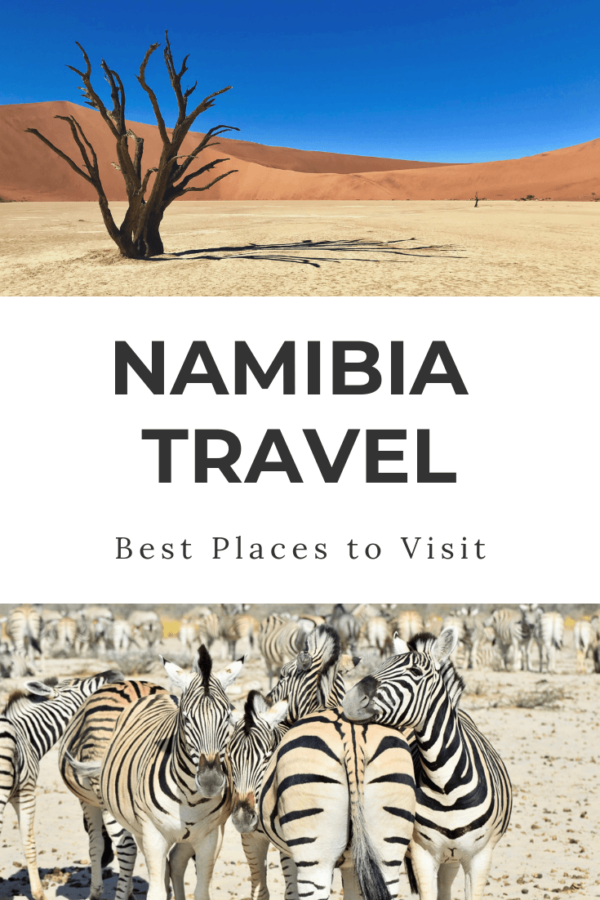 Namibia Travel Bucket List | All the best places to visit in Namibia from the Namibia desert to to Skeleton Coast to Namibia Etosha National Park | Namibia wildlife | Namibia things to do #namibia #africatravel #wildlife