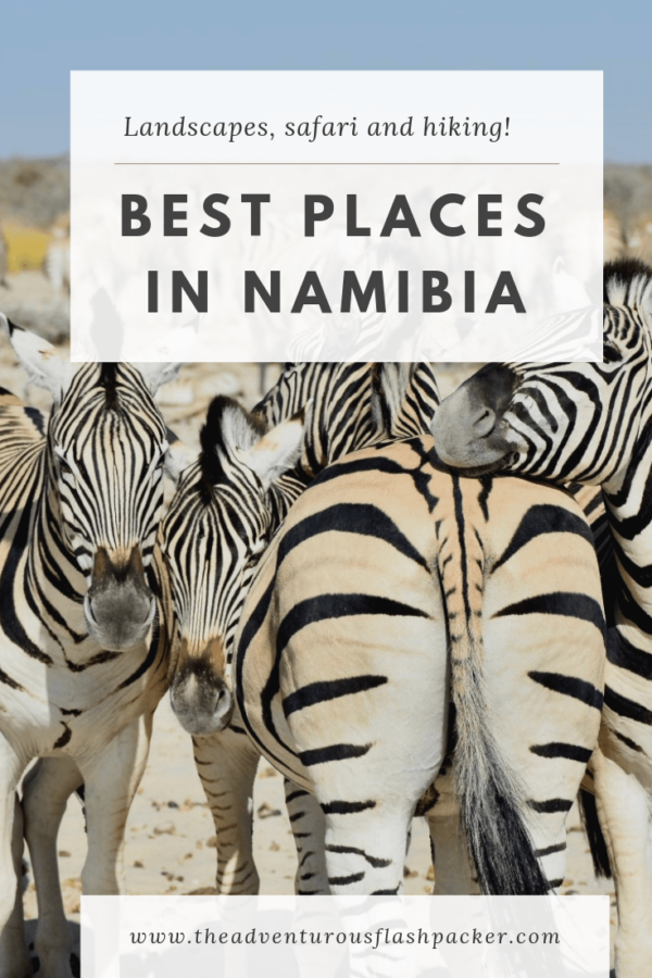 Namibia Destinations | Namibia travel guide with the best Namibia places to visit. Take a Namibia road trip and tick Namibia Sossusvlei, Namibia Etosha National Park and more off your Namibia bucket list! #africatravel #safari