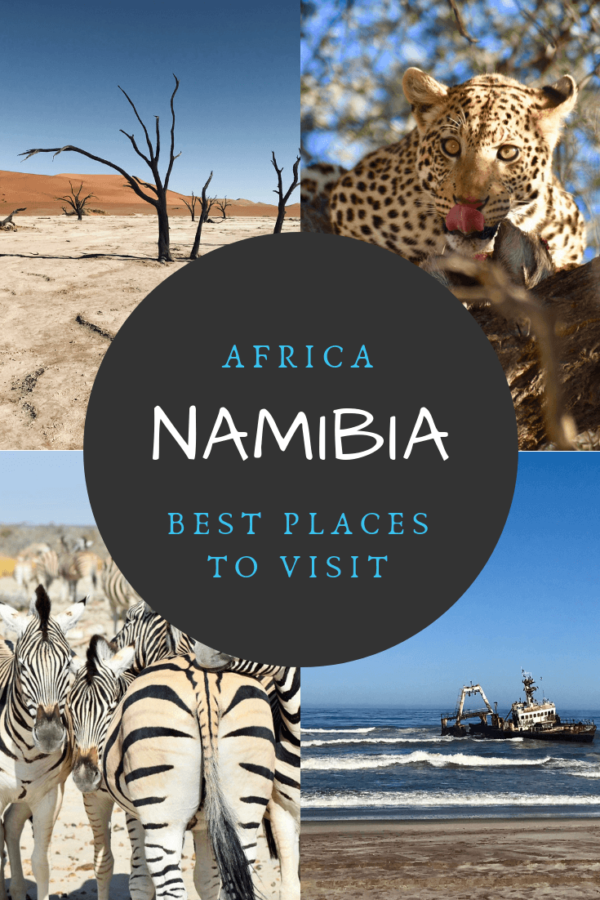 Namibia Places to Visit | Best places to visit in Namibia from the desert to the ocean to all the wildlife in between! Namibia destinations | Namibia travel guide | Namibia atttractions #animals #namibiadesert