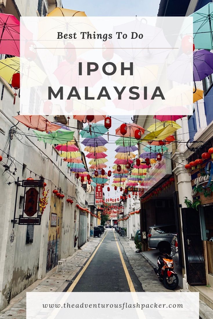 Malaysia Ipoh Travel Guide: Best Ipoh attractions and Ipoh things to do including Ipoh architecture, Ipoh Malaysia street art and Ipoh cave temples. The best of Ipoh Perak Malaysia! #travelguide #malaysiatravel #travelthingstodo