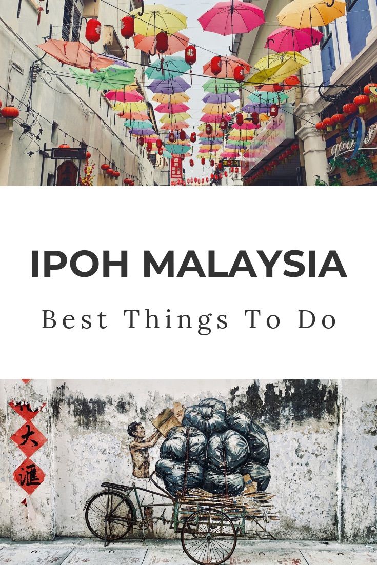 Ipoh Malaysia Travel Guide: Best Ipoh things to do around the Ipoh Old Town and further afield. Discover Ipoh Malaysia today! Ipoh Malaysia caves, Ipoh mural art and more #ipohmalaysia #southeastasiatravel