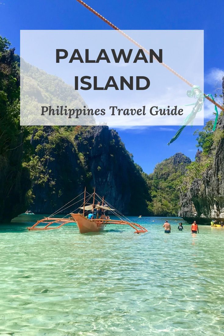 Palawan Island Philippines | Palawan travel guide including Palawan places to visit and Palawan things to do. Visit the beautiful El Nido islands, Port Barton and more! | Palawan Guide | Palawan Island Beach | Palawan Philippines #palawan #beachtravel #philippinesislands