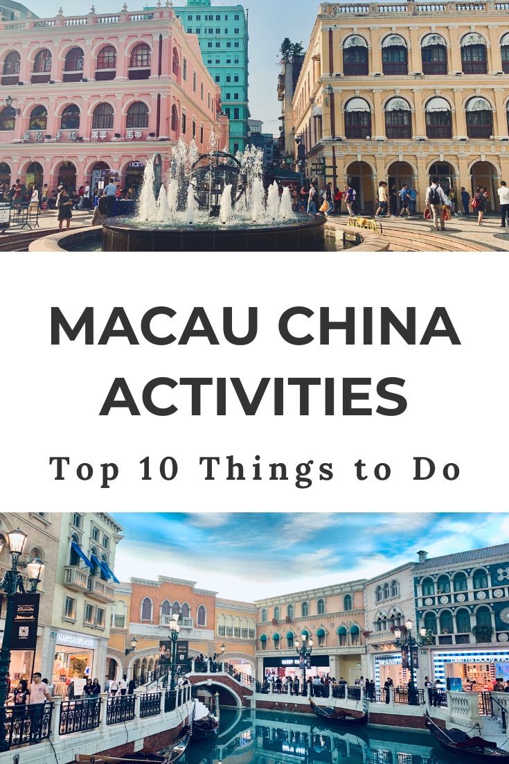 Macau Things to Do | Macau China is a crazy mix of old and new, with a bustling and glitzy casino strip and a charming old Portuguese town. Discover the best Macau tourist attractions to make the most of your Macau vacation! | Macao Trip | Macao Travel #macautourism #macauthingstodo