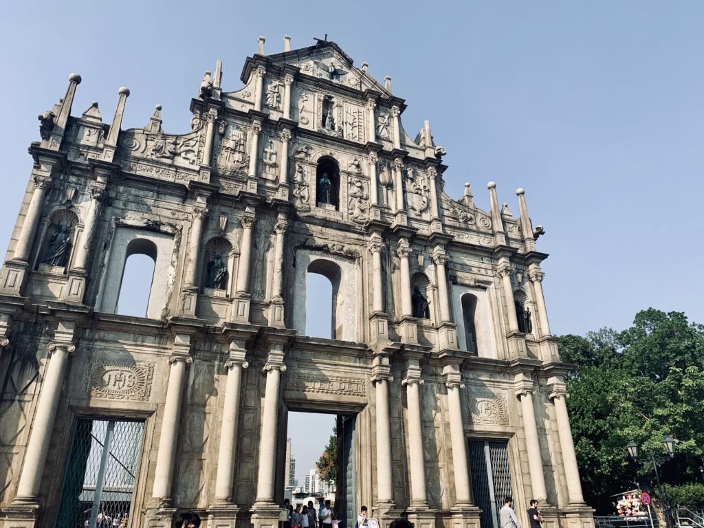 Church of St Paul’s Ruins Macau China