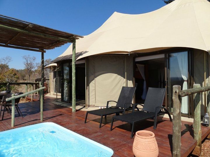 Glamping at Elephant Camp, Victoria Falls, ZImbabwe