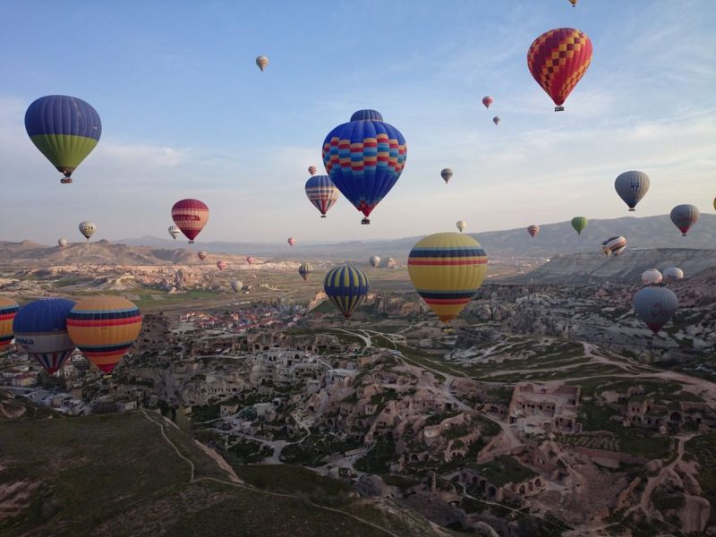 Travel Bucket List: Hot air balloons over Cappadocia Turkey