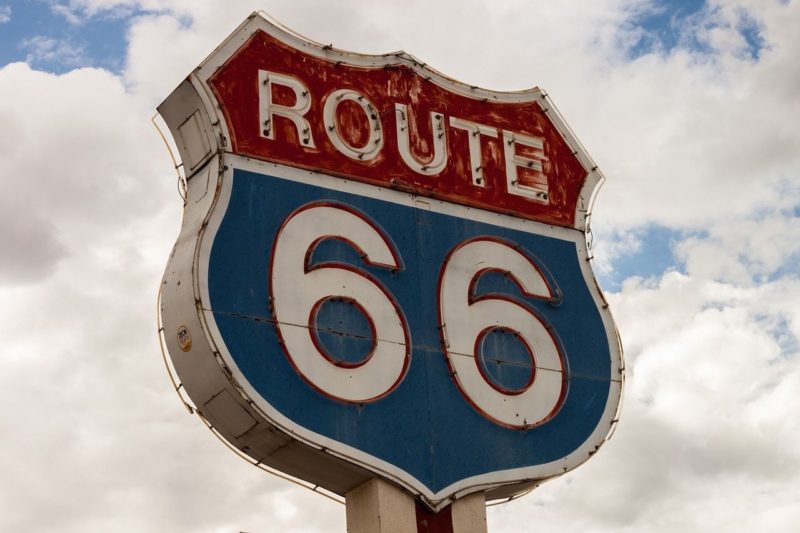USA Road Trip - Route 66 Sign