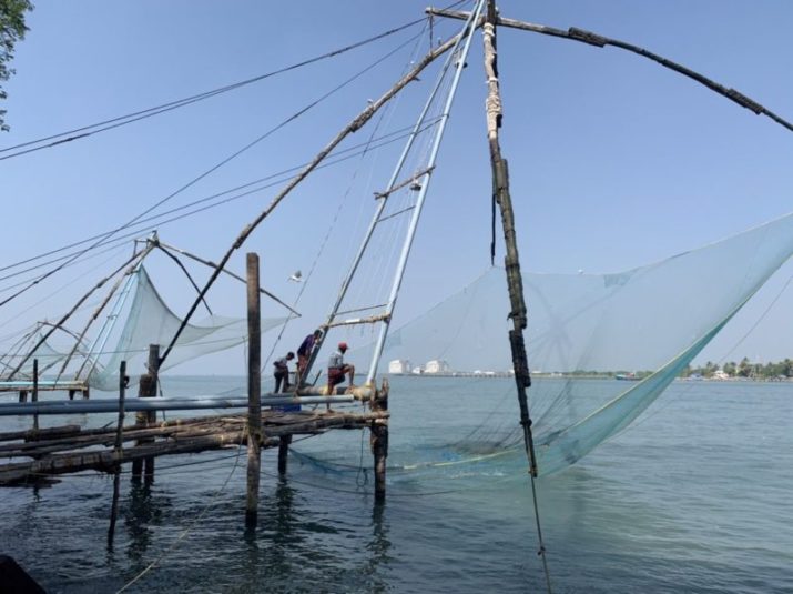 Chinese Fishing Nets Kochi Kerala India
