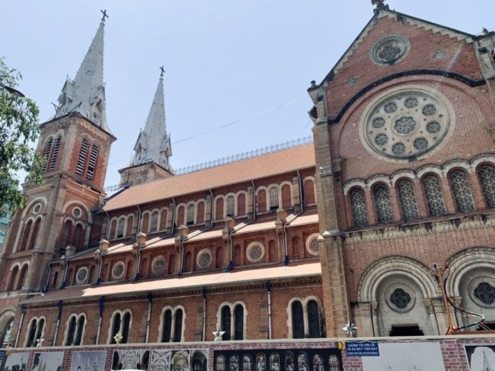 Notre Dame Cathedral Church Ho Chi Minh Vietnam