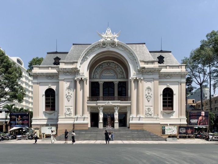 Saigon Opera House in Ho Chi Minh City District 1, Vietnam