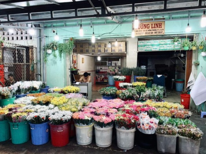 Ho Thi Ky Flower Market Ho Chi Minh City Vietnam