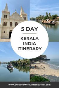 Kerala Travel Guide: Kerala itinerary for the perfect 5 days in Kerala, the most beautiful state in India. Visit the best Kerala India travel destinations including bustling Fort Kochi, a relaxing Kerala houseboat and tropical beaches #keralaindiatravel #keralaitinerary #keralabeautifulplaces