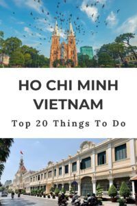 Ho Chi Minh City Vietnam Things to Do: Visit vibrant Saigon and be captivated by the best Ho Chi Minh attractions, from the gorgeous French colonial architecture to the crazy scooter filled streets. This guide to the top 20 things to do in Ho Chi Minh covers both the most popular Saigon attractions and some lesser known hidden gems #hochiminhtravel #saigon #vietnamtravel